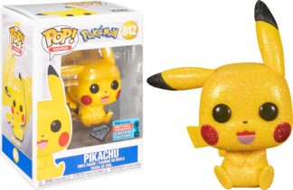 Pokemon - Pikachu Sitting Diamond Glitter Pop! Vinyl Figure (2021 Fall Convention Exclusive)