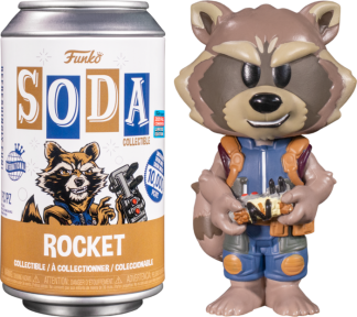Guardians of the Galaxy - Rocket Raccoon Vinyl SODA Figure in Collector Can (2021 Fall Convention Exclusive)