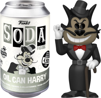 Mighty Mouse - Oil Can Harry Vinyl SODA Figure in Collector Can (International Edition)