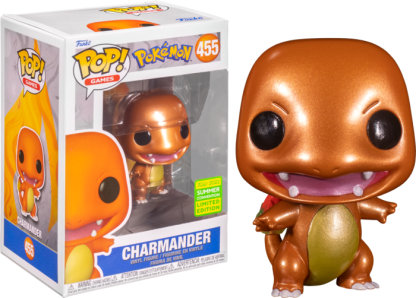 Pokemon - Charmander (Metallic) Pop! Vinyl Figure (2022 Summer Convention Exclusive)