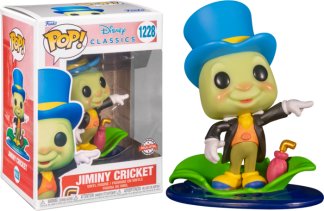 Pinocchio - Jiminy Cricket on Leaf Pop! Vinyl Figure