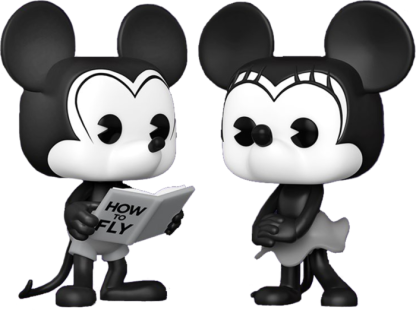 Disney - Plane Crazy Mickey and Minnie Mouse Pop! Vinyl Figure 2-Pack