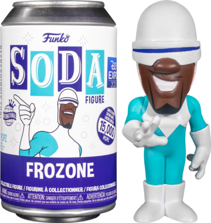 The Incredibles - Frozone SODA Vinyl Figure in Collector Can (International Edition)