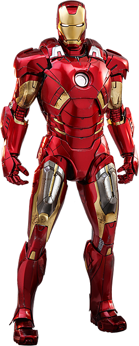 The Avengers - Iron Man Mark VII Die-Cast 1/6th Scale Hot Toys Action Figure