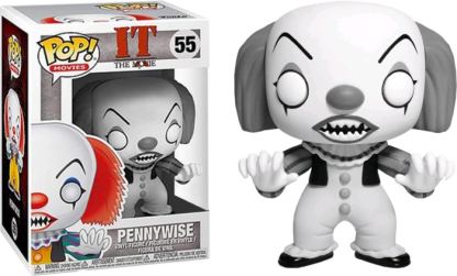 IT (1990) - Pennywise Black & White Pop! Vinyl Figure