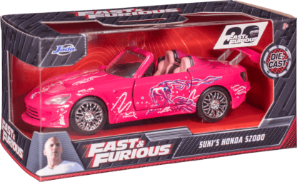 2 Fast 2 Furious - Suki's 2000 Honda S2000 1/32 Scale Metals Die-Cast Vehicle Replica