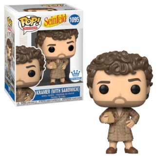 Seinfeld - Kramer with Sandwich Pop! Vinyl Figure (Funko Shop Exclusive)