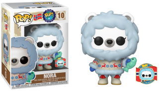 Around the World - Nora the Polar Bear with Collector Pin Norway Pop! Vinyl Figure