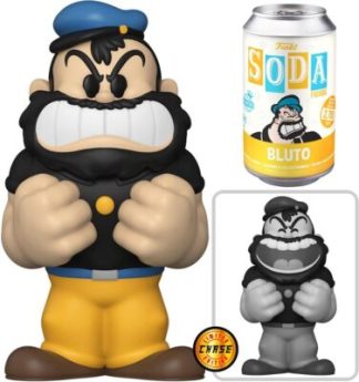 Popeye -Bluto Vinyl SODA Figure in Collector Can