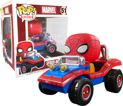 Spider-Man - Spider-Man with Spider Mobile Pop! Rides Vinyl Figure