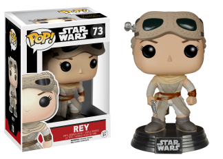 Star Wars Episode VII: The Force Awakens - Rey with Helmet Pop! Vinyl Figure