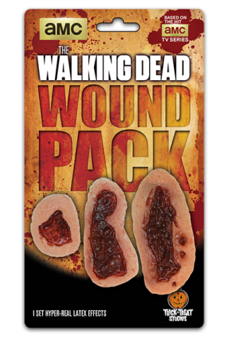 The Walking Dead - Wound Latex Appliance 3-Pack